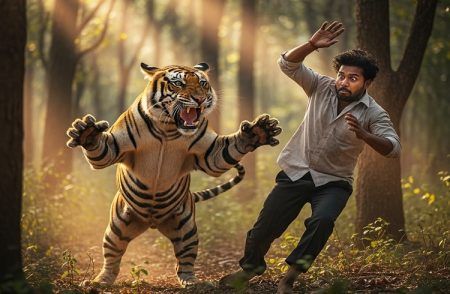 ALERT : ಸಡನ್ ಆಗಿ `ಹುಲಿ’ ಎದುರಾದಾಗ ಏನು ಮಾಡಬೇಕು..? ಈ ಜೀವ ರಕ್ಷಕ ಸೂತ್ರಗಳನ್ನು ಪಾಲಿಸಿ !