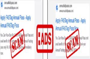 ವಾಹನ ಮಾಲೀಕರೇ ಗಮನಿಸಿ : `Fake FASTag’ ವಾರ್ಷಿಕ ಪಾಸ್ ಹಗರಣದ ಬಗ್ಗೆ `NHAI’ ಎಚ್ಚರಿಕೆ !