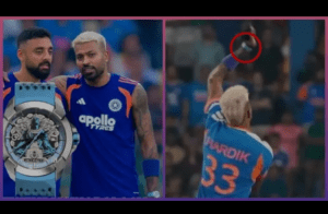 ಪಾಕ್ ವಿರುದ್ಧದ ಪಂದ್ಯದಲ್ಲಿ 25 ಲಕ್ಷ ರೂಪಾಯಿ ಮೌಲ್ಯದ ವಾಚ್ ಧರಿಸಿದ್ದ ಹಾರ್ದಿಕ್ ಪಾಂಡ್ಯ !