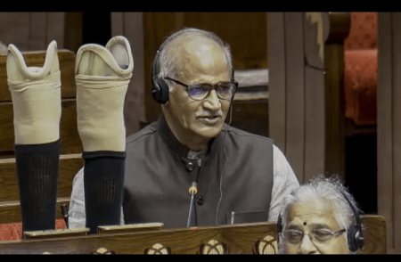 ರಾಜ್ಯಸಭೆಯಲ್ಲಿ ನಡುಕ ಹುಟ್ಟಿಸಿದ ಕೃತಕ ಕಾಲುಗಳು: ಸಿಪಿಎಂ ಕ್ರೌರ್ಯ ಬಿಚ್ಚಿಟ್ಟ ಸದಾನಂದನ್ ಮಾಸ್ಟರ್!