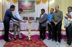 ಸಾಗರದ ಅರಣ್ಯ ಇಲಾಖೆ ನೌಕರರ ನೂತನ ‘ಸಮುದಾಯ ಭವನ ವನಸಿರಿ’ಯನ್ನು ಸಿಸಿಎಫ್ ಡಾ.ಹನುಮಂತಪ್ಪ ಉದ್ಘಾಟನೆ