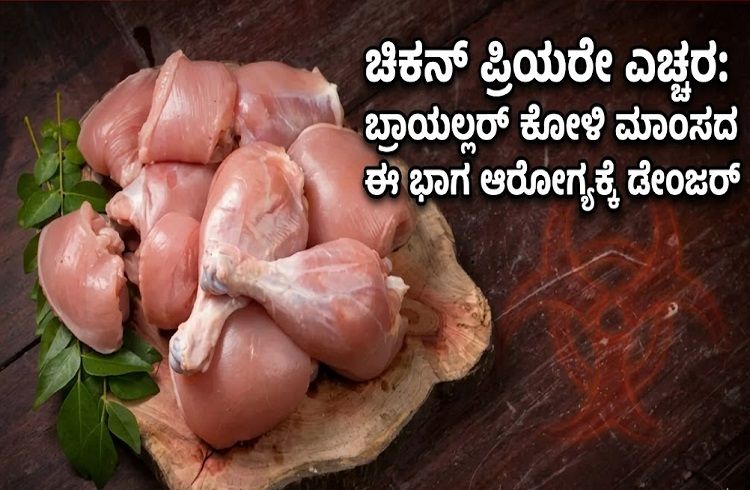 ALERT : ‘ಚಿಕನ್’ ಪ್ರಿಯರೇ ಎಚ್ಚರ : ಬ್ರಾಯ್ಲರ್ ಕೋಳಿ ಮಾಂಸದ ಈ ಭಾಗ ಆರೋಗ್ಯಕ್ಕೆ ಡೇಂಜರ್ !