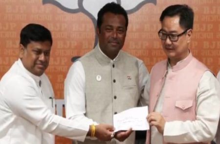 BREAKING : ಮಾಜಿ ಟೆನಿಸ್ ದಂತಕಥೆ ‘ಲಿಯಾಂಡರ್ ಪೇಸ್’ ಬಿಜೆಪಿಗೆ ಸೇರ್ಪಡೆ