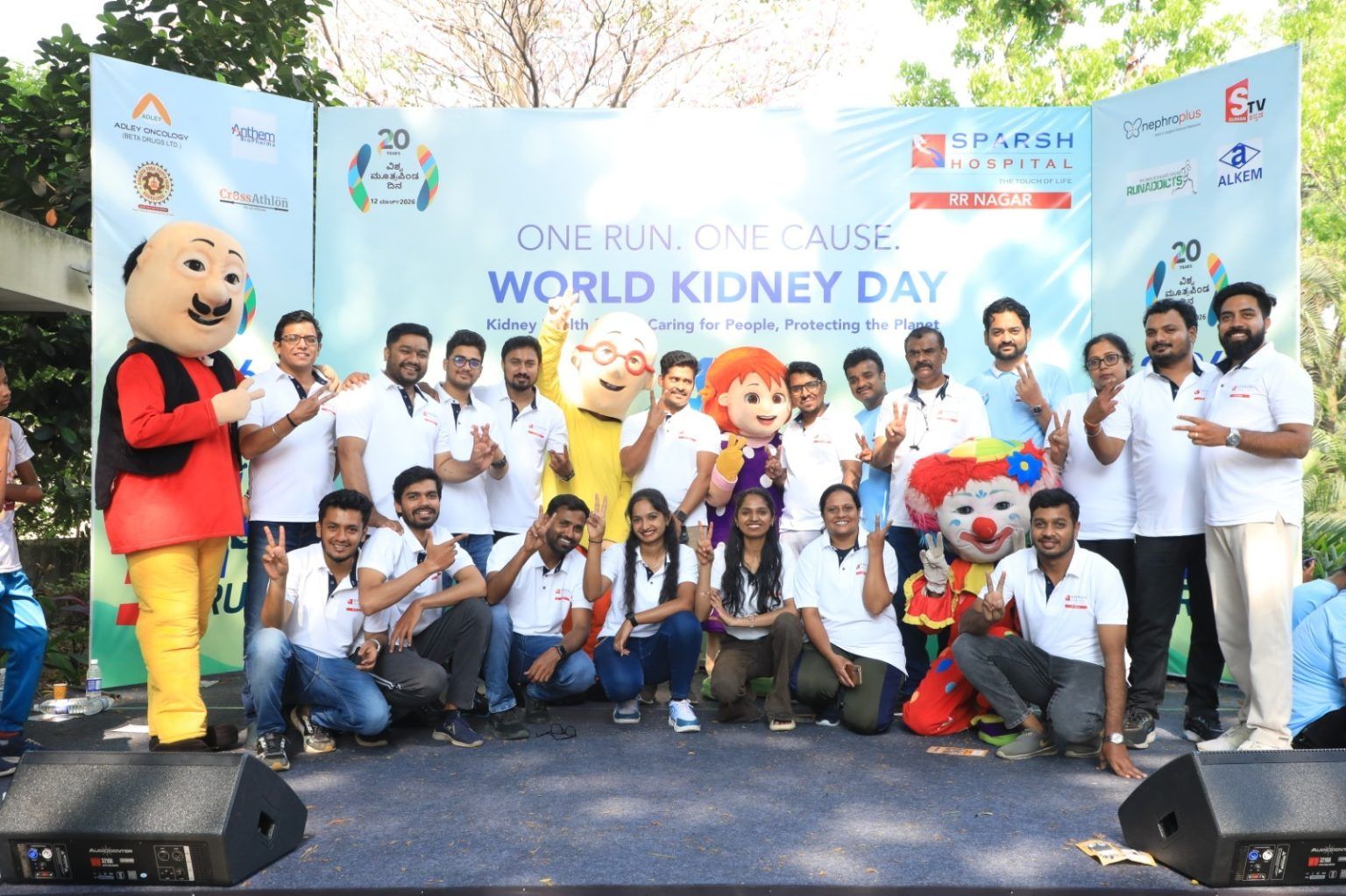 ವಿಶ್ವ ಕಿಡ್ನಿ ದಿನಾಚರಣೆ: ಸ್ಪರ್ಶ್ ಆಸ್ಪತ್ರೆ ಆಯೋಜಿಸಿದ್ದ “ಆರೋಗ್ಯಕಿಡ್ನಿ ಓಟ”ದಲ್ಲಿ 7 ಸಾವಿರ ಮಂದಿ ಭಾಗಿ