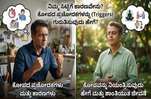 ನಿಮ್ಮ ಸಿಟ್ಟಿಗೆ ಕಾರಣವೇನು? ಕೋಪದ ಪ್ರಚೋದಕಗಳನ್ನು (Triggers) ಗುರುತಿಸುವುದು ಹೇಗೆ? ಇಲ್ಲಿದೆ ಮಾಹಿತಿ