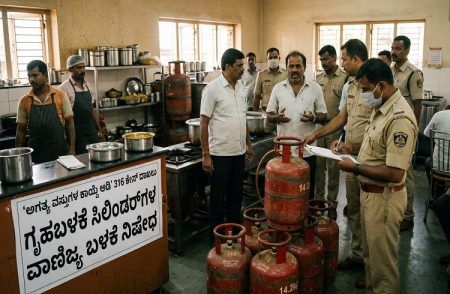 ALERT : ಹೋಟೆಲ್, ಟೀ ಅಂಗಡಿಯಲ್ಲಿ ‘ಮನೆ ಗ್ಯಾಸ್’ ಬಳಸುವವರೇ ಎಚ್ಚರ : ರಾಜ್ಯಾದ್ಯಂತ `ಅಗತ್ಯ ವಸ್ತುಗಳ ಕಾಯ್ದೆ ಅಡಿ’ 316 ಕೇಸ್ ದಾಖಲು !
