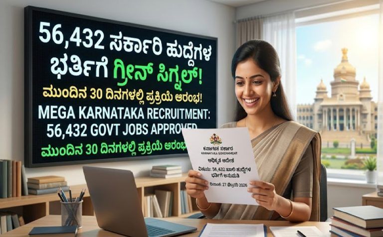 Recruitment of 56432 posts