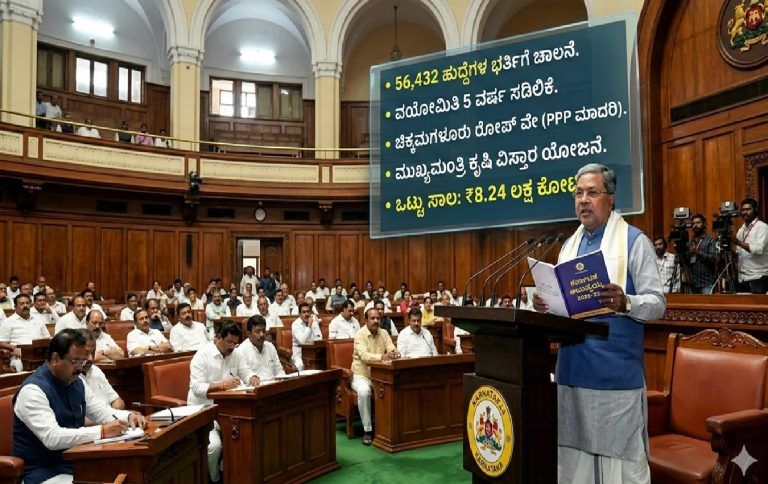 Karnataka Budget 2026: Filling 56 thousand posts, relaxation of age limit - CM Siddaramaiah Bharjari announcement