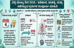 World Obesity Day 2026 : `ವಿಶ್ವ ಬೊಜ್ಜು ದಿನ’ದ ಇತಿಹಾಸ, ಮಹತ್ವದ ಕುರಿತು ಇಲ್ಲಿದೆ ಸಂಪೂರ್ಣ ಮಾಹಿತಿ