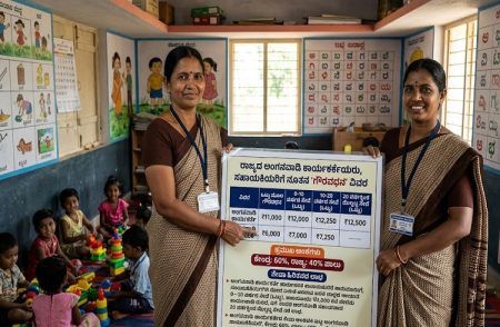ರಾಜ್ಯದ ಅಂಗನವಾಡಿ ಕಾರ್ಯಕರ್ತೆಯರು, ಸಹಾಯಕಿಯರಿಗೆ ಸಿಗುವ `ಗೌರವಧನ’ ಎಷ್ಟು? ಇಲ್ಲಿದೆ ಸಂಪೂರ್ಣ ವಿವರ