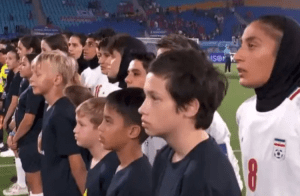 Watch video:ಮೈದಾನದಲ್ಲಿ ಮೌನದ ಕ್ರಾಂತಿ! ರಾಷ್ಟ್ರಗೀತೆ ಹಾಡಲು ನಿರಾಕರಿಸಿದ ಇರಾನ್ ಮಹಿಳಾ ಫುಟ್ಬಾಲಿಗರು!