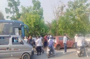 ಬೆಂಗಳೂರಲ್ಲಿ ಬಳಿ ಸರಣಿ ಅಪಘಾತ: ಆಕ್ರೋಶಗೊಂಡ ಸಾರ್ವಜನಿಕರಿಂದ ಕೆಎಸ್ಆರ್ಟಿಸಿ ಚಾಲಕನಿಗೆ ಧರ್ಮದೇಟು