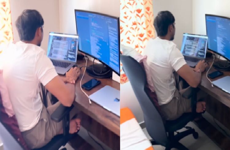 ಕಚೇರಿಯ ಬಾಕಿ ಕೆಲಸ ಮುಗಿಸಲು ರಜೆ ಪಡೆದ ಕಾರ್ಪೊರೇಟ್ ಉದ್ಯೋಗಿ!