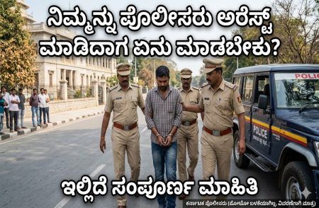 ನಿಮ್ಮನ್ನು ‘ಪೊಲೀಸರು ಅರೆಸ್ಟ್’ ಮಾಡಿದಾಗ ಏನು ಮಾಡಬೇಕು? ಇಲ್ಲಿದೆ ಸಂಪೂರ್ಣ ಮಾಹಿತಿ