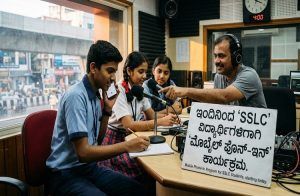 ಇಂದಿನಿಂದ `SSLC’ ವಿದ್ಯಾರ್ಥಿಗಳಿಗಾಗಿ ‘ಮೊಬೈಲ್ ಫೋನ್-ಇನ್’ ಕಾರ್ಯಕ್ರಮ