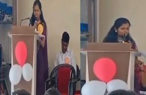 SHOCKING : ಕಾಲೇಜಿನಲ್ಲಿ ಭಾಷಣ ಮಾಡುವಾಗ ಹೃದಯಾಘಾತದಿಂದ `B.Sc ವಿದ್ಯಾರ್ಥಿನಿ’ ಸಾವು : ಆಘಾತಕಾರಿ ವಿಡಿಯೋ ವೈರಲ್ | WATCH VIDEO