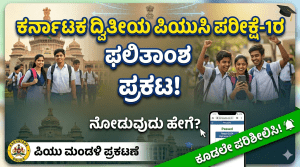 BIG BREAKING: ಕರ್ನಾಟಕ ದ್ವಿತೀಯ ಪಿಯುಸಿ ಪರೀಕ್ಷೆ-1ರ ಫಲಿತಾಂಶ ಪ್ರಕಟ, ರಿಸಲ್ಟ್ ಹೀಗೆ ಚೆಕ್ ಮಾಡಿ | Karnataka 2nd PUC Exam Results