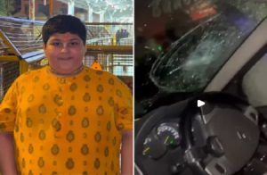 SHOCKING : ಬಾಲ ಆಧ್ಯಾತ್ಮಿಕ ಭಾಷಣಕಾರ `ಅಭಿನವ್ ಅರೋರಾ’ ಕಾರಿನ ಮೇಲೆ ಕಿಡಿಗೇಡಿಗಳಿಂದ ದಾಳಿ: ವಿಡಿಯೋ ವೈರಲ್ |WATCH VIDEO