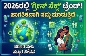 ಶೃಂಗಾರದಲ್ಲೂ ಪರಿಸರ ಪ್ರೇಮ: 2026ರಲ್ಲಿ ಜಾಗತಿಕವಾಗಿ ಸದ್ದು ಮಾಡುತ್ತಿದೆ ‘ಗ್ರೀನ್ ಸೆಕ್ಸ್’ ಟ್ರೆಂಡ್.!