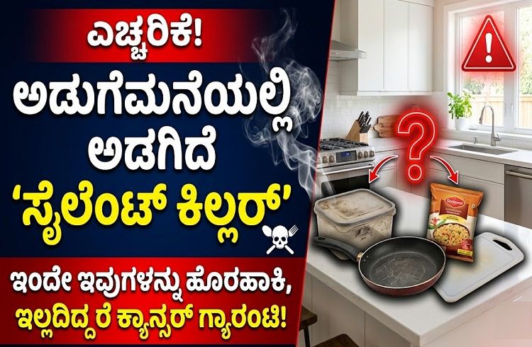 ALERT : ಅಡುಗೆಮನೆಯಲ್ಲಿ ಅಡಗಿದೆ ‘ಸೈಲೆಂಟ್ ಕಿಲ್ಲರ್’: ಇಂದೇ ಇವುಗಳನ್ನು ಹೊರಹಾಕಿ, ಇಲ್ಲದಿದ್ದರೆ ಕ್ಯಾನ್ಸರ್ ಗ್ಯಾರಂಟಿ!