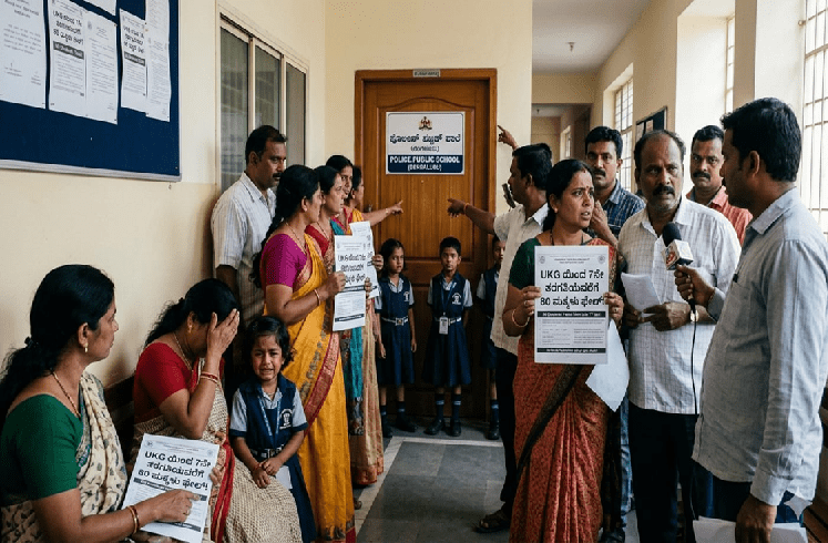 ಬೆಂಗಳೂರಲ್ಲಿ ಪೊಲೀಸ್ ಪಬ್ಲಿಕ್ ಶಾಲೆ ಎಡವಟ್ಟು : UKG ಇಂದ 7ನೇ ತರಗತಿವರೆಗಿನ 80 ಮಕ್ಕಳು ಫೇಲ್ ಮಾಡಿದ ಶಾಲೆ!