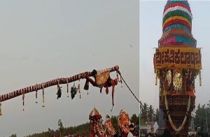 ಹೊಸದುರ್ಗದ ಕಬ್ಬಳ ಗ್ರಾಮದಲ್ಲಿ ಕತ್ತಿಕಲ್ಲಾಂಭ ದೇವಿಯ ಅದ್ದೂರಿ ರಥೋತ್ಸವ: ಭಕ್ತಿಭಾವದ ಸಿಡಿ ಉತ್ಸವಕ್ಕೆ ಸಾಕ್ಷಿಯಾದ ಸಾವಿರಾರು ಭಕ್ತರು