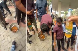 Watch Video: ಪೆಟ್ರೋಲ್ ಬದಲು ನೀರು ಹಾಕಿದ ಬಂಕ್ ಸಿಬ್ಬಂದಿ: ಕೆಟ್ಟುನಿಂತ 25 ವಾಹನಗಳು, ವೀಡಿಯೋ ವೈರಲ್