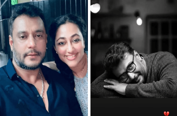 ದರ್ಶನ್ ನೆನಪಿನಲ್ಲಿ ಕೊರಗುತ್ತಿರುವ ಪತ್ನಿ ವಿಜಯಲಕ್ಷ್ಮಿ : ಇನ್ಸ್ಟಾಗ್ರಾಮ್ ನಲ್ಲಿ ಹಾರ್ಟ್ ಬ್ರೇಕ್ ಎಮೋಜಿ ಹಾಕಿ ಭಾವುಕ!