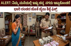 ALERT : ನಿಮ್ಮ ಮನೆಯಲ್ಲಿ ಇಷ್ಟು ಚಿನ್ನ, ನಗದು ಇಟ್ಟುಕೊಂಡರೆ ಭಾರಿ ದಂಡದ ಜೊತೆ ಜೈಲು ಶಿಕ್ಷೆ ಫಿಕ್ಸ್ | Income Tax Rules