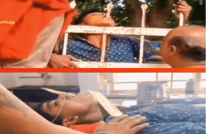 SHOCKING : ಬೆಚ್ಚಿ ಬೀಳಿಸೋ ಘಟನೆ : ಆಟವಾಡುವಾಗ ಬಾಲಕನ ಗಂಟಲಕ್ಕೆ ಸಿಲುಕಿದ ಕಬ್ಬಿಣದ ರಾಡ್ | Watch Video