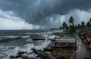 Rain Alert : ಅರಬ್ಬಿ ಸಮುದ್ರದಲ್ಲಿ ವಾಯುಭಾರ ಕುಸಿತ : ರಾಜ್ಯದಲ್ಲಿ ಮುಂದಿನ 4 ದಿನ ಬಿರುಗಾಳಿ ಸಹಿತ ಭಾರೀ ಮಳೆ