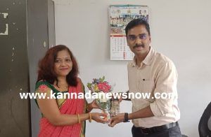 ಸಾಗರದ ನೂತನ ತಹಶೀಲ್ದಾರ್ ಆಗಿ ಡಾ.ಪ್ರತಿಭಾ ಅಧಿಕಾರ ಸ್ವೀಕಾರ