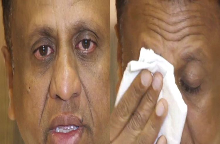 ಸಿದ್ದರಾಮಯ್ಯ ರಾಜೀನಾಮೆಗೆ ಕಣ್ಣೀರು ಹಾಕಿದ ಮಾಜಿ ಸಚಿವ ಎಂ.ಸಿ. ಸುಧಾಕರ್