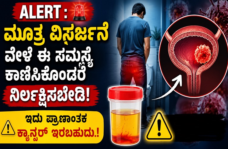 ALERT : ಮೂತ್ರ ವಿಸರ್ಜನೆ ವೇಳೆ ಈ ಸಮಸ್ಯೆ ಕಾಣಿಸಿಕೊಂಡರೆ ನಿರ್ಲಕ್ಷಿಸಬೇಡಿ : ಇದು ಪ್ರಾಣಾಂತಕ ಕ್ಯಾನ್ಸರ್ ಇರಬಹುದು.!