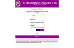 BREAKING : `ICAI CA’ ಫೈನಲ್ ಪರೀಕ್ಷೆ ಫಲಿತಾಂಶ ಪ್ರಕಟ : ಈ ರೀತಿ ರಿಸಲ್ಟ್ ಚೆಕ್ ಮಾಡಿಕೊಳ್ಳಿ | ICAI CA result