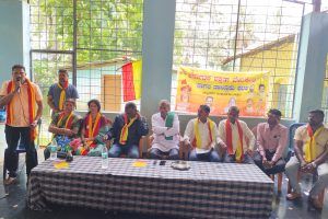 ಶಿಕ್ಷಣದಿಂದ ಮಾತ್ರ ಸಾಮಾಜಿಕ, ಆರ್ಥಿಕ ಸಬಲತೆ ಸಾಧ್ಯ: ಸಾಗರ ಕರವೇ ತಾಲೂಕು ಅಧ್ಯಕ್ಷ ಮನೋಜ್ ಕುಗ್ವೆ