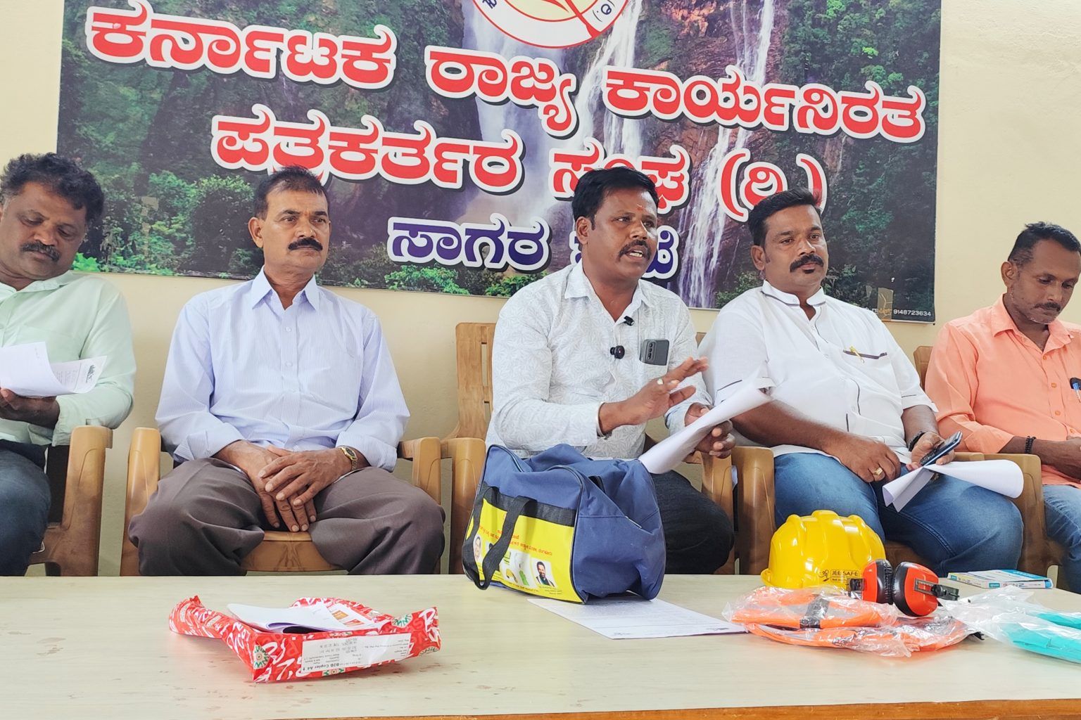 ಕಾರ್ಮಿಕರ ಹಣ ದುರುಪಯೋಗ ನಿಲ್ಲಲಿ, ನೈಜ ಫಲಾನುಭವಿಗಳಿಗೆ ಸೌಲಭ್ಯ ಸಿಗಲಿ: ಸಾಗರದಲ್ಲಿ ಕೆ.ಸಂಜಯ್ ಕುಮಾರ್ ಆಗ್ರಹ