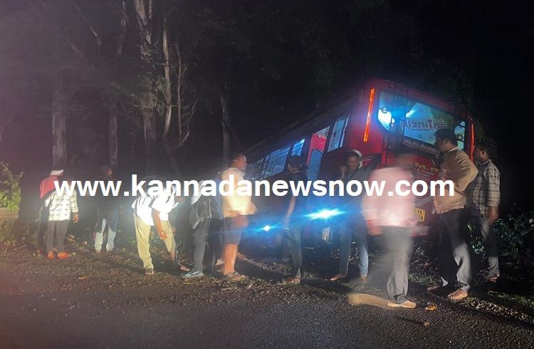 BREAKING: ಶಿವಮೊಗ್ಗದ ಆನಂದಪುರದಲ್ಲಿ ರಸ್ತೆ ಪಕ್ಕದ ತಡೆಗೋಡೆಗೆ ಡಿಕ್ಕಿ ಹೊಡೆದ ಖಾಸಗಿ ಬಸ್; ಹಲವರಿಗೆ ಗಾಯ